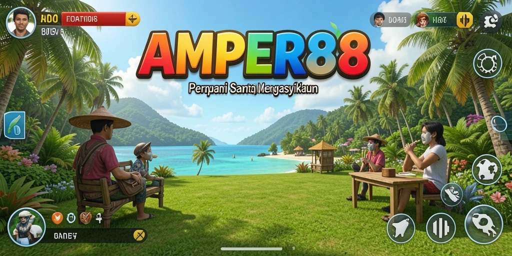 Screenshot AMPER88 menampilkan aksi seru dalam gameplay Casual.