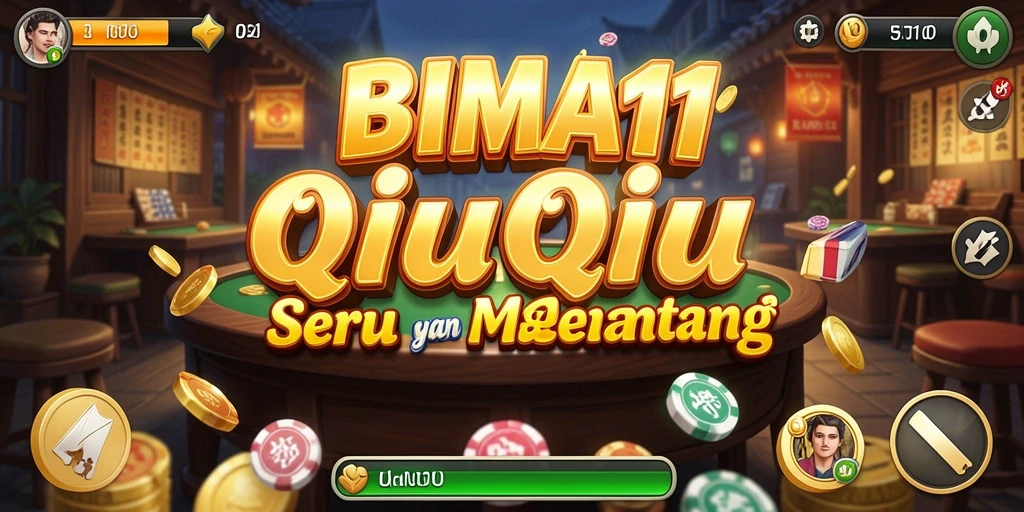 Tampilan gameplay QiuQiu yang menarik dan seru.