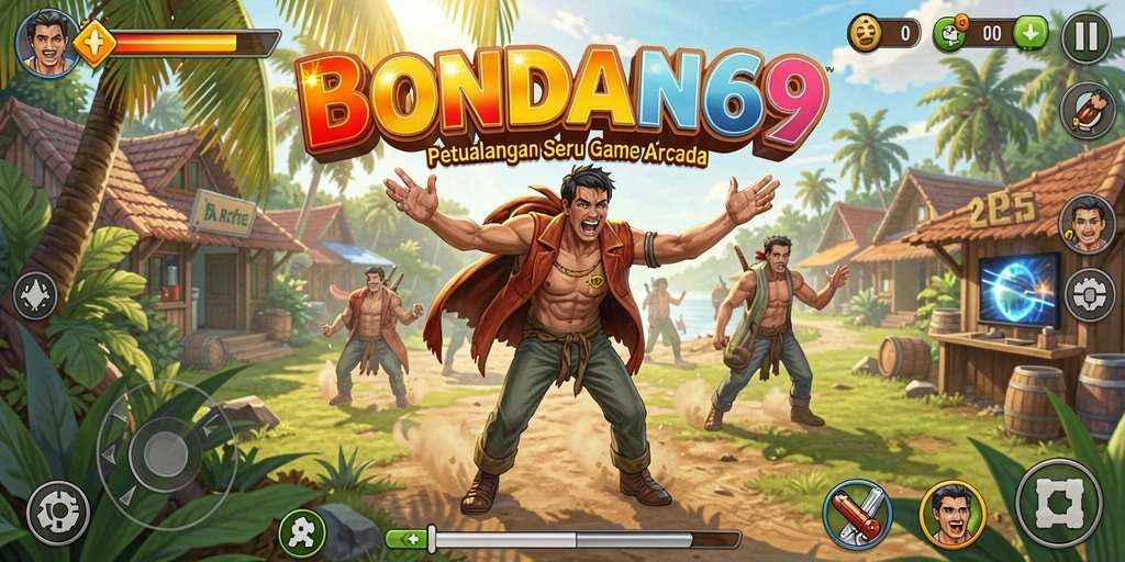 Tampilan aksi seru dalam gameplay BONDAN69 yang memikat.
