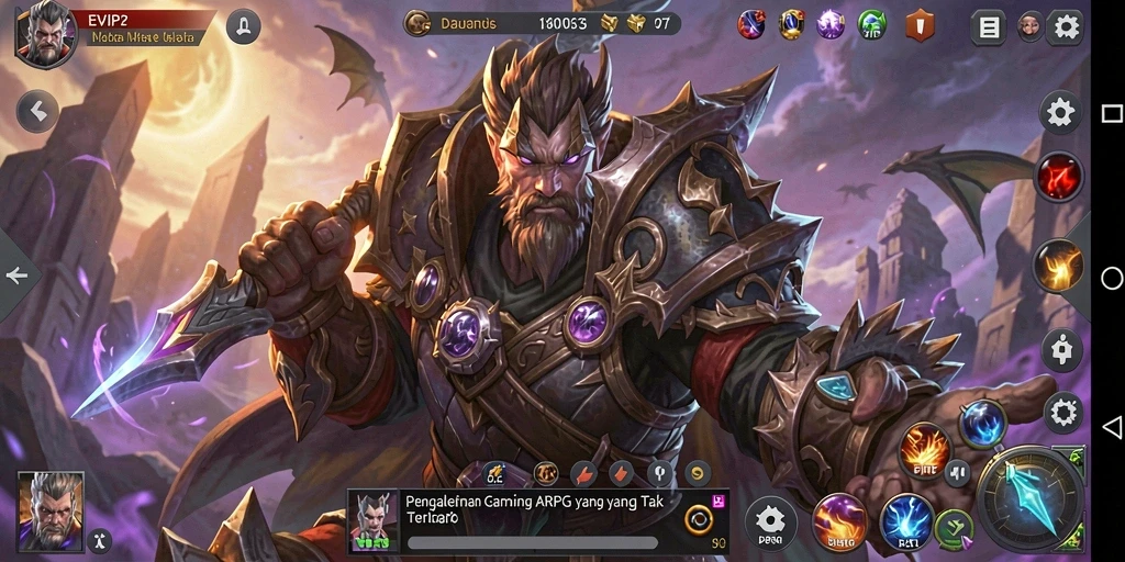 Tampilan dinamis dari gameplay <strong>EVIP2</strong> dengan pertempuran yang seru.
