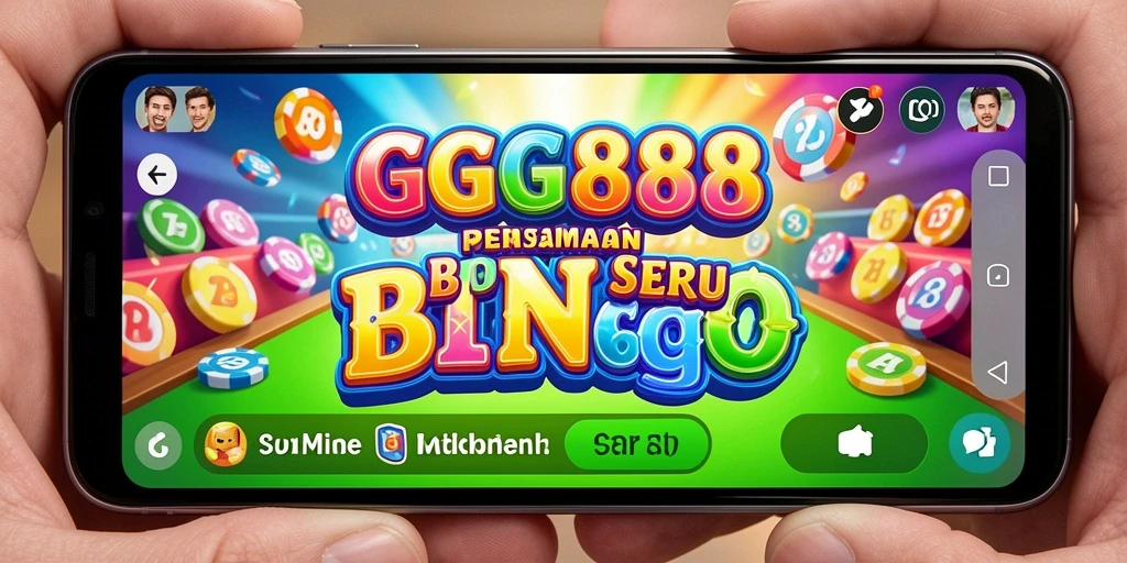 Tampilan menarik gameplay Bingo di GGG888 yang penuh warna.
