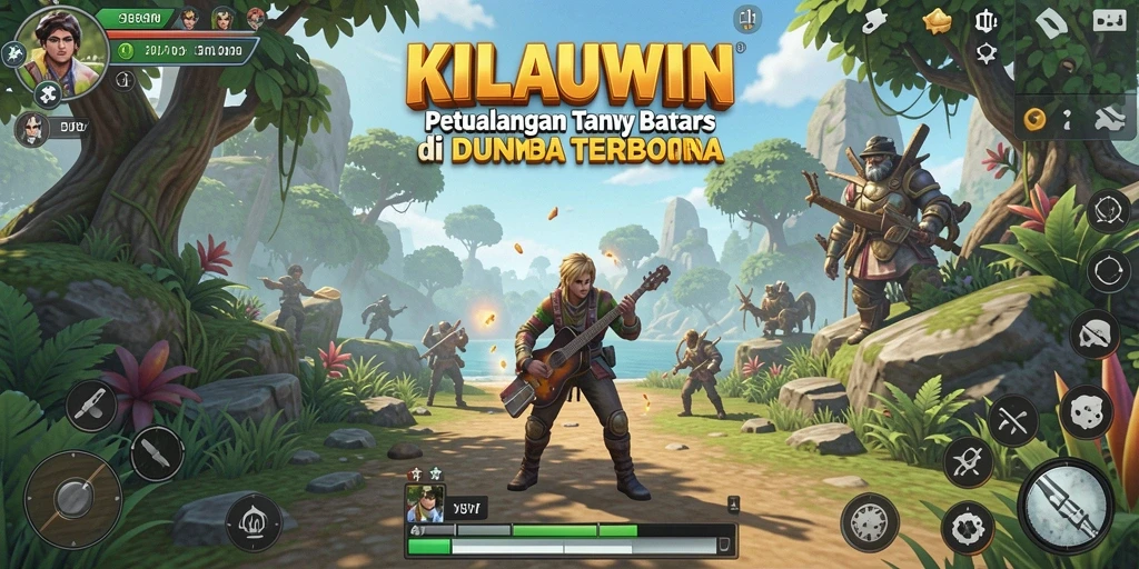 Gameplay KILAUWIN menampilkan eksplorasi yang mendalam di dunia terbuka.
