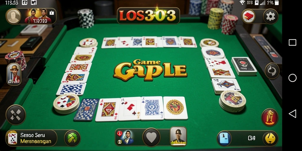 Tampilan gameplay seru dan interaktif dalam LOS303.