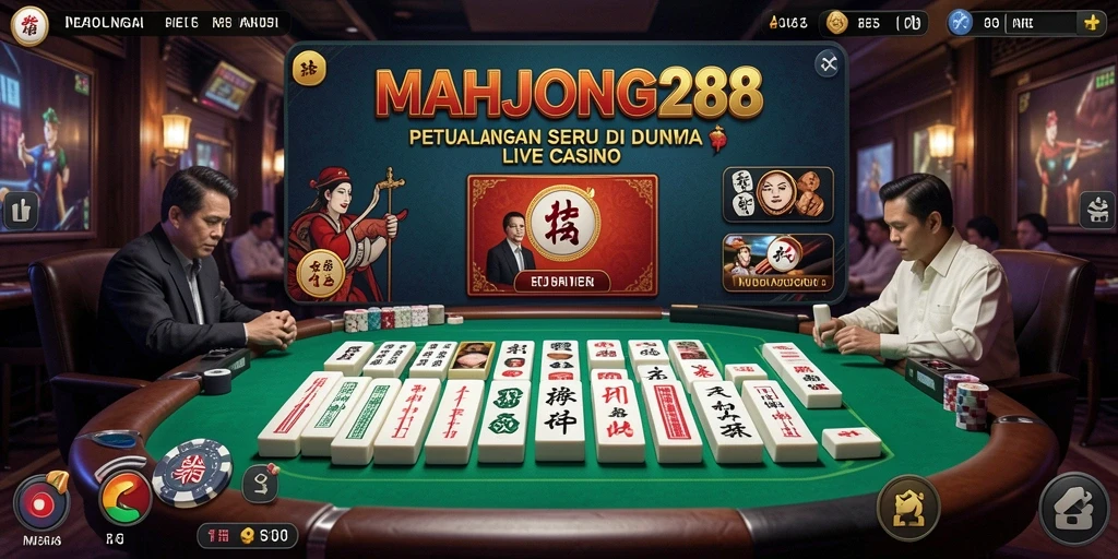 Slot permainan Live Casino yang menarik dan interaktif dari MAHJONG288.