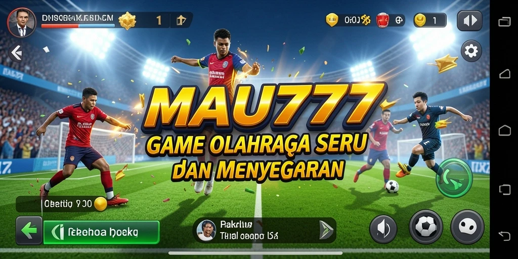 Tampilan menegangkan dari gameplay MAU777 yang seru.