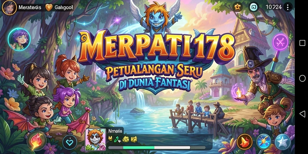 Tampilan gameplay seru di MERPATI178 dengan petualangan menantang.