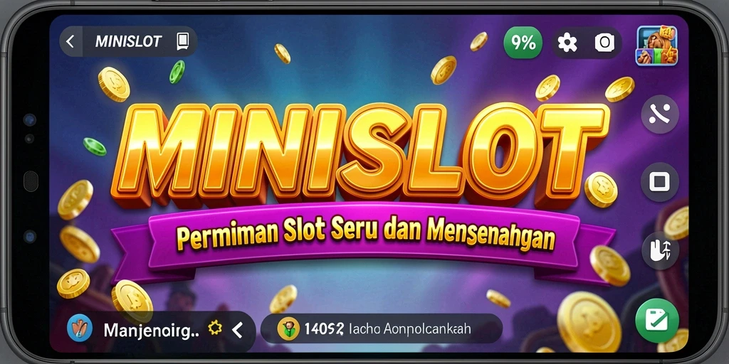 Tampilan gameplay Slot yang mendebarkan di MINISLOT.