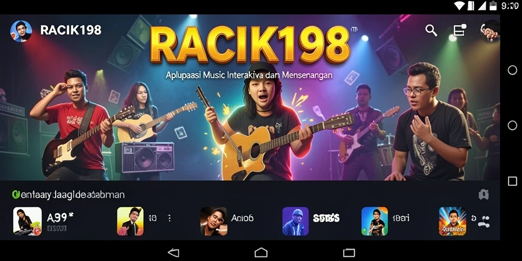 Tampilan screenshot gameplay <strong>RACIK198</strong> yang menunjukkan aksi musik yang seru.