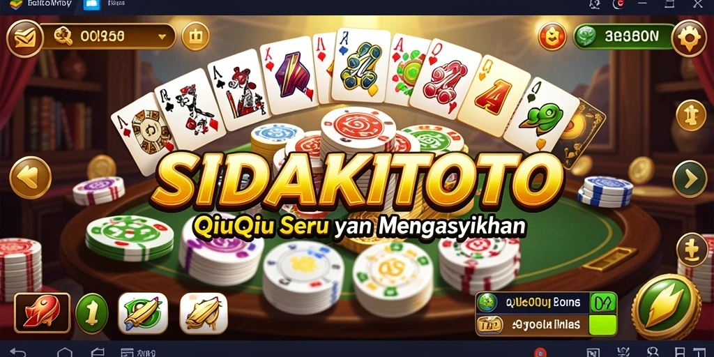 Tampilan gameplay QiuQiu yang menarik dan interaktif.