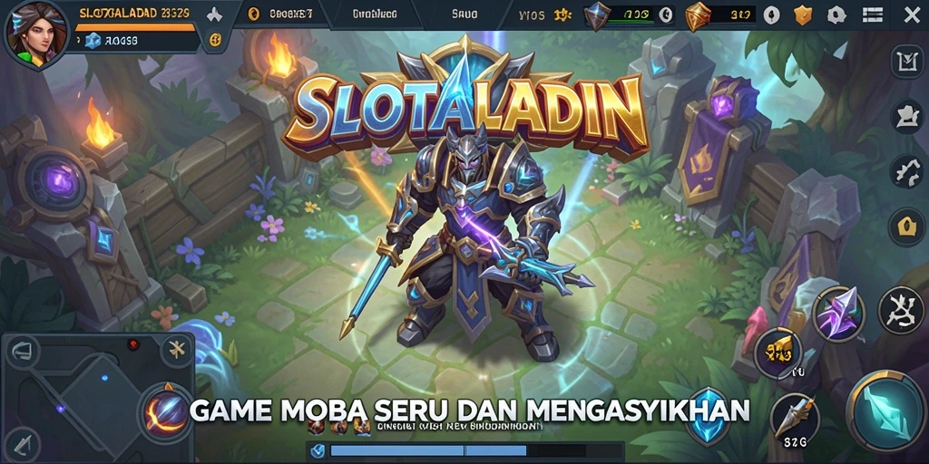 Tampilan gameplay menarik dari SLOTALADIN dengan aksi seru.