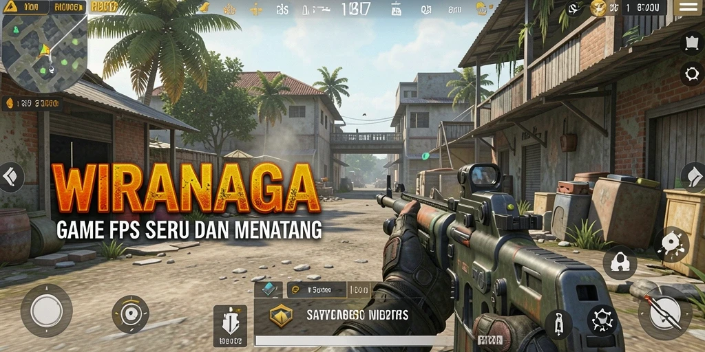 Gameplay WIRANAGA yang penuh aksi dan dramatis.